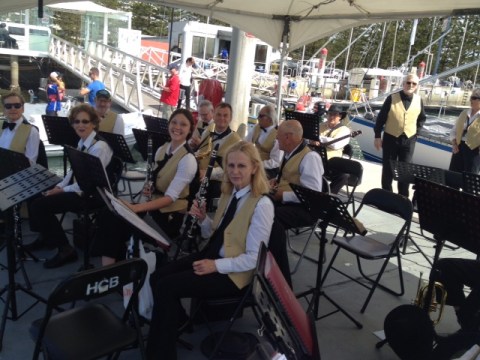 The Band at the 2014 Blessing of the Fleet
